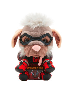 Peluche Dogpool Marvel 26 cm - Juguete de superhéroe