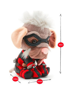 Peluche Dogpool Marvel 26 cm - Juguete de superhéroe 2