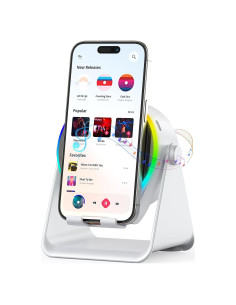 Altavoz Inalámbrico GIM ZJ-026 con Soporte y Luz RGB