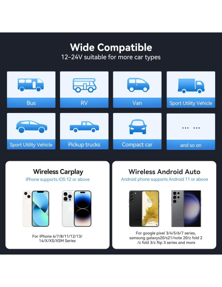 Pantalla Táctil Portátil Carplay 10.26" Carpeer 4K GPS Bluetooth