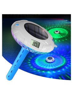 Termómetro de piscina solar PoolPrime RGBW 8 modos 18.8cm