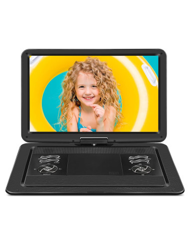 Reproductor de DVD Portátil HotHat 17.1" HD 6 Horas Batería