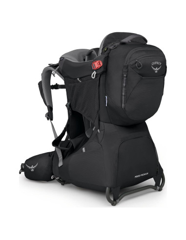 Mochila Portabebés Osprey Poco Premium para Senderismo - Negro