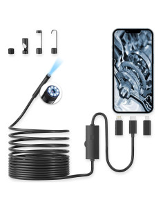 Cámara de Endoscopio Boatshon IEN01 HD 1920P 3.05m IP68