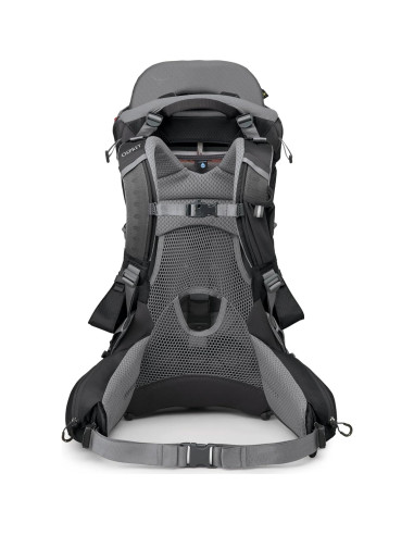 Mochila Portabebés Osprey Poco Premium para Senderismo - Negro