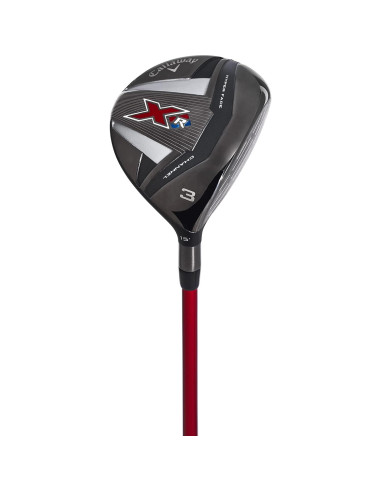 Conjunto Completo de Palos de Golf Callaway XR - Azul/Rojo, Grafito, Regular