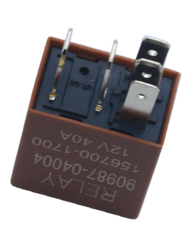 Relé de Ventilador de Refrigeración PLENTZOM 12V 40A 5PINS