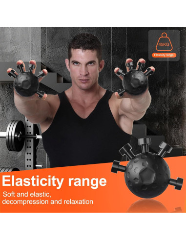 Entrenador de Fuerza de Agarre Nest Timber 45KG Negro