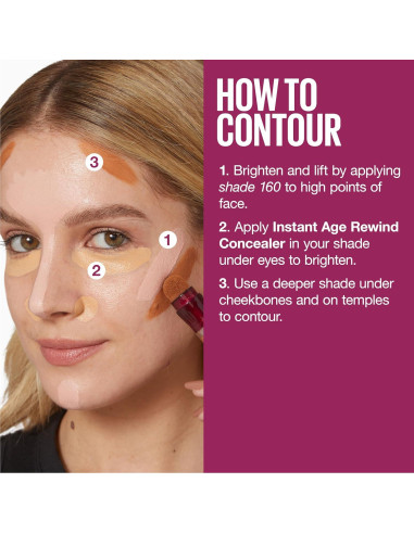 Corrector Maybelline Instant Age Rewind 5.9 ml Antienvejecimiento