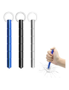 Juego de Llaveros de Seguridad 3 en 1 - Autodefensa y Emergencia