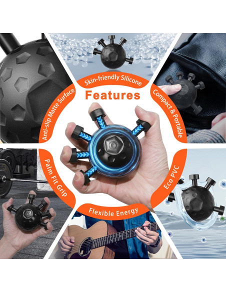 Entrenador de Fuerza de Agarre Nest Timber 45KG Negro