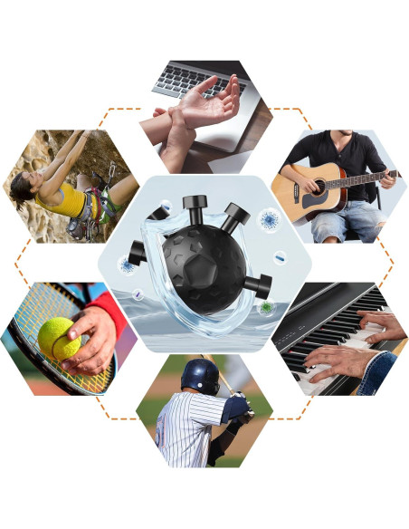 Entrenador de Fuerza de Agarre Nest Timber 45KG Negro