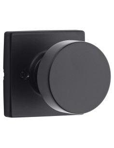 Pomo de Puerta Dummy Kwikset Pismo Negro Mate 6.67 cm