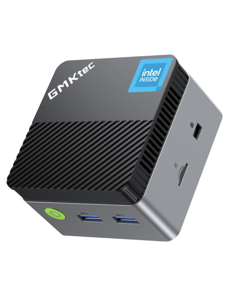 Mini PC GMKtec G5 Intel N97 12GB DDR5 256GB SSD Negro