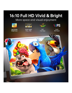 Extensor de Pantalla FOPO S7 14" FHD 1200P para Laptop 2
