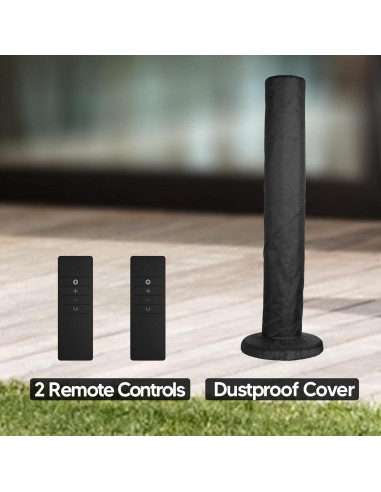 Calentador Eléctrico Infrarrojo Portátil Sundate 1500W IP65