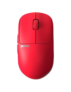 Ratón Gaming Inalámbrico Pulsar X2H Mini Rojo 26000 DPI
