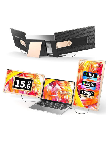 Extensor de Pantalla Laptomo S6 15.6" FHD 1080P Portátil