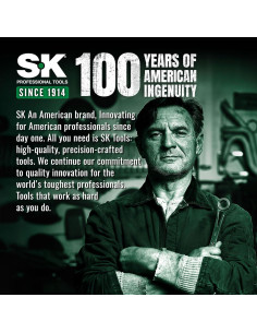 Juego de Llaves Combinadas SK 23 Piezas 8 a 19 mm y SAE 2