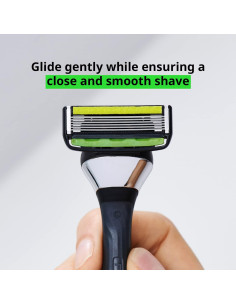 Dorco Pace 6 Pro - Afeitadora 6 Cuchillas + 10 Cartuchos 2