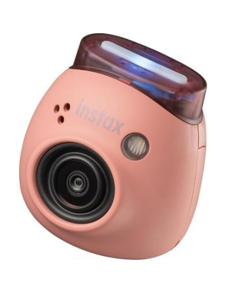 Cámara Digital Fujifilm INSTAX PAL Rosa + 32GB + Paño