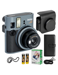 Cámara Instantánea Fujifilm Instax Mini 41 Negra + 20 Películas