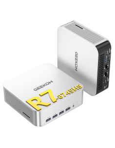 Mini PC GEEKOM A8 Max | AMD Ryzen 7 8745HS | 32GB RAM, 1TB SSD