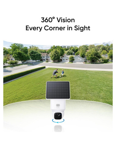 Cámara de Seguridad Inalámbrica eufy SoloCam E30 2K Solar