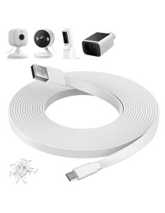 Cable de Alimentación USB C 15M para Cámaras de Seguridad