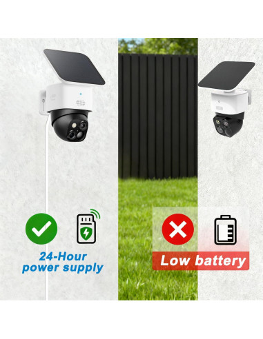 Cable de Alimentación USB C 15M para Cámaras de Seguridad