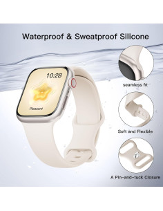 Banda de Silicona Deportiva SuperNaNa para Apple Watch 38-49mm 2