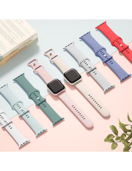 Banda de Silicona Deportiva SuperNaNa para Apple Watch 38-49mm