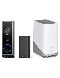 Timbre de Video eufy E340 con HomeBase S380 2K HD Batería