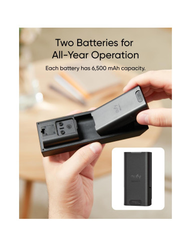 Timbre de Video eufy E340 con HomeBase S380 2K HD Batería