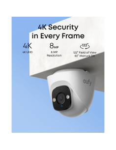 Sistema de Seguridad NVR PoE eufy E41, 4 Cámaras 4K, 2TB HDD 2