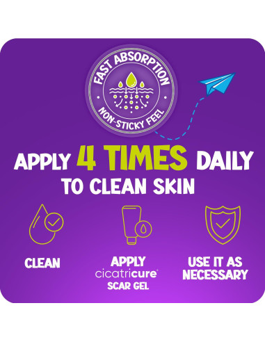 CICATRICURE Gel Avanzado para Cicatrices Niños 28.35 g