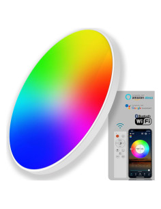 Lámpara de Techo LED Inteligente 30W KYFGDLA RGB IP44