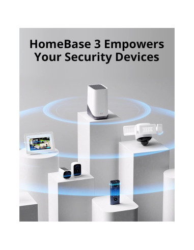 Sistema de Seguridad eufy HomeBase 3 + SoloCam S340 + Timbre E340