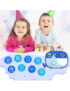 Cámara Instantánea Digital para Niños USHINING 1080P 32GB 2