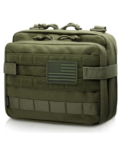 Bolsa Administrativa Táctica WYNEX Grande Nylon 1000D Verde