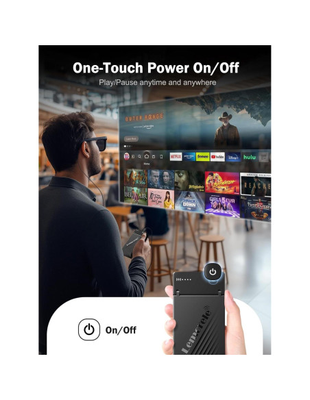 Adaptador HDMI a USB-C Lemorele HD200 4K 60Hz con Batería 5000mAh Adaptador HDMI a USB-C Lemorele HD200 4K 60Hz con Batería 5000mAh