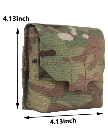 Bolsa Mini Molle Utilitaria SABADO IFAK Nylon 500D 10.5x10.5cm