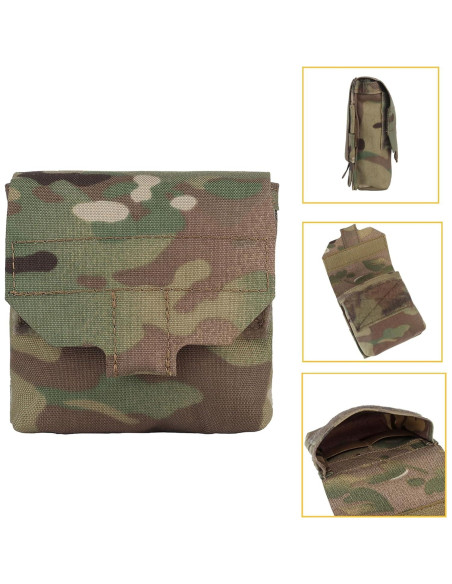 Bolsa Mini Molle Utilitaria SABADO IFAK Nylon 500D 10.5x10.5cm
