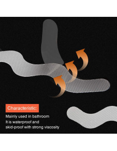 Pegatinas Antideslizantes Secopad 36 PCS para Ducha y Baño 2