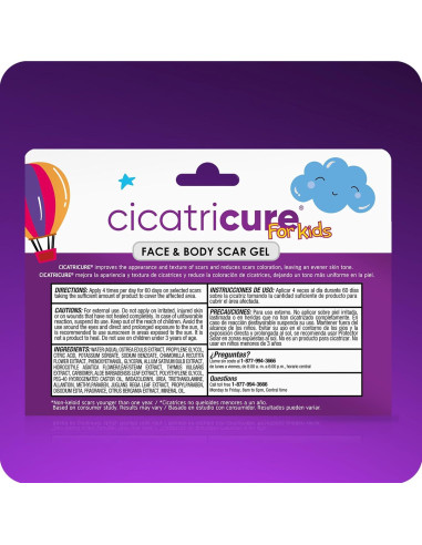 CICATRICURE Gel Avanzado para Cicatrices Niños 28.35 g