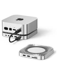 Dock y Soporte Raycue para Mac Mini M4, 10-en-1, 8TB SSD
