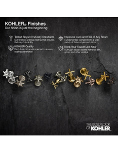 Grifo de llenado de olla KOHLER 35744-BL negro mate 2