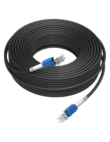 Cable de fibra óptica blindado LC a LC 1M G657.A2 LSZH
