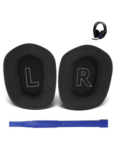 Almohadillas de Reemplazo Logitech G733 G535 G335 - Negro