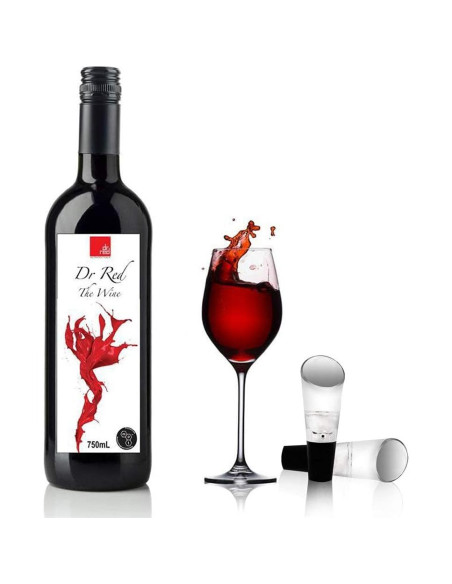 Aereador de Vino Trovety 2 en 1 - Pico Vertedor y Oxigenador